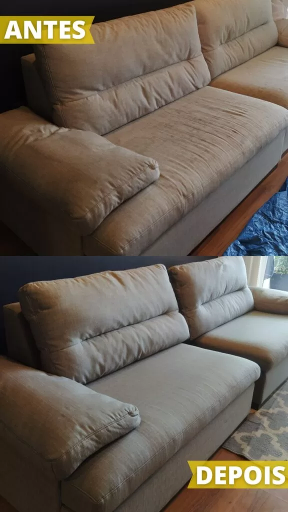 Sofá 01 Antes e Depois